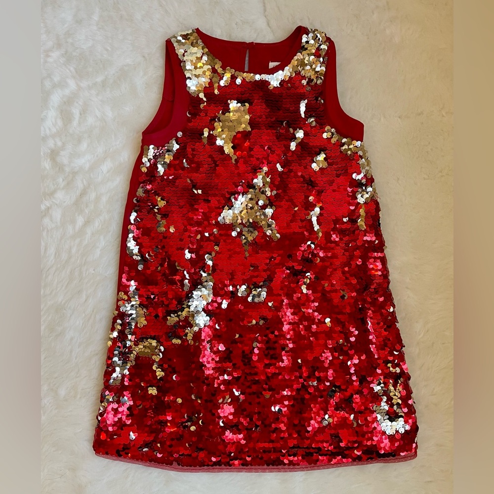 H&M Kids Flip Sequin Dress (Size 128 / US 7-8Y)